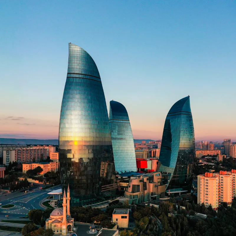 Baku eternal flames the city of winds